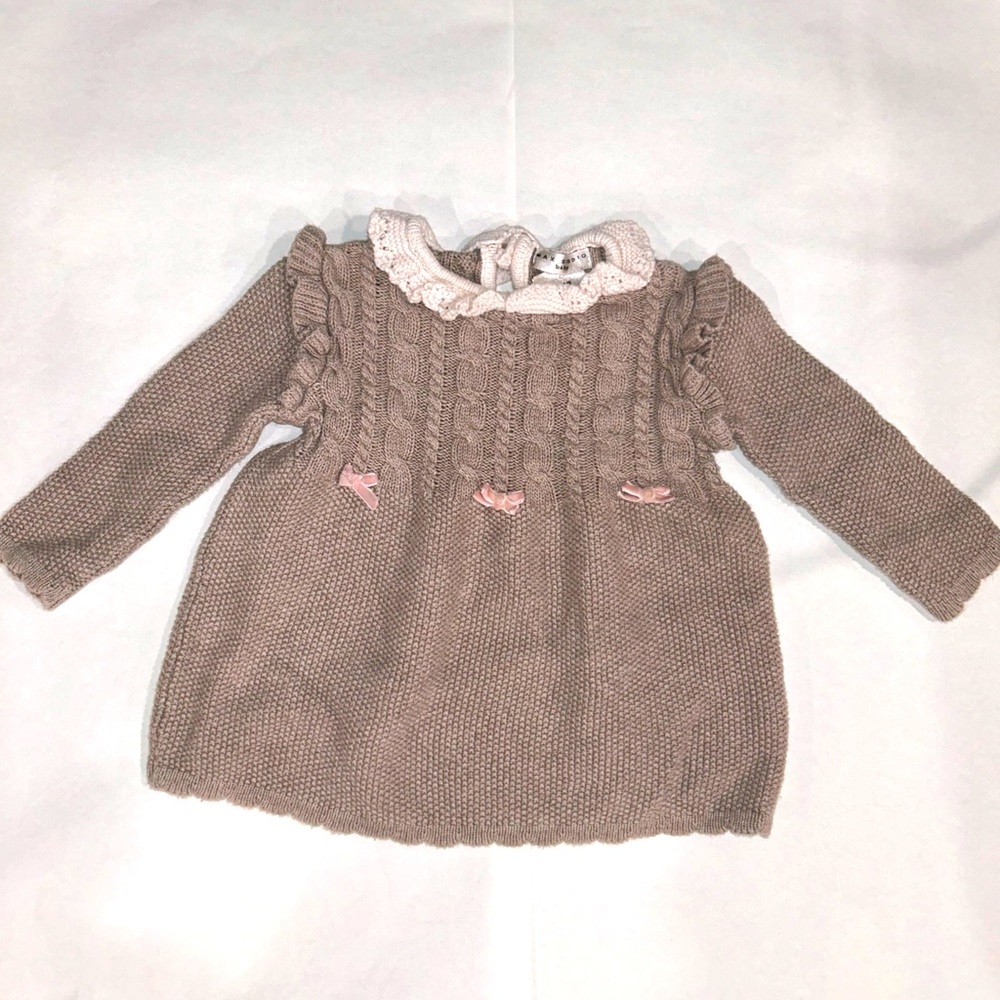 Max Studio Baby knit dress size 3-6m